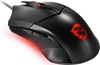 Picture of MSI CLUTCH GM08 Optical Gaming Mouse '4200 DPI Optical Sensor, 6 Programmable button, Symmetrical design, Durable switch with 10+ Million Clicks, Weight Adjustable, Red LED'