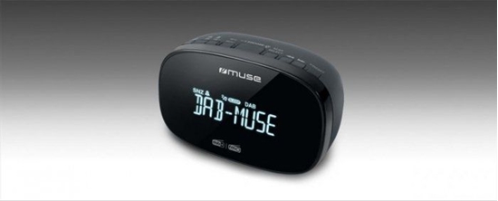Picture of Muse DAB+/FM Dual Alarm Clock Radio M-150 CDB Alarm function, AUX in, Black