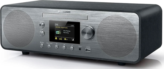 Picture of Muse Radio M-885 DBT USB port, FM radio, Grey, CD player, Bluetooth, 80 W