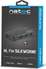 Изображение Koncentrator USB 4 porty Silkworm USB 3.0 czarny USB-C 