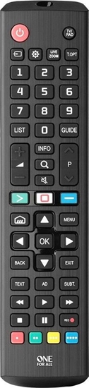 Изображение Pilot RTV One For All One for All LG 2.0 Replacement Remote Control URC4911
