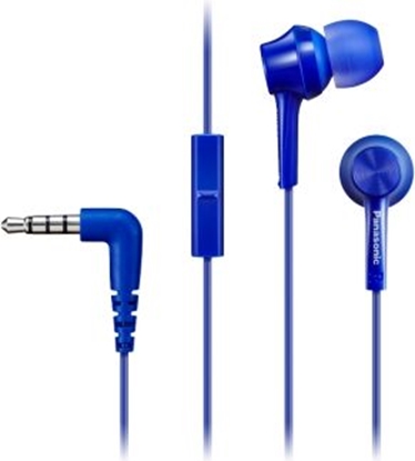 Изображение Panasonic Canal type RP-TCM115E-A Wired, In-ear, Microphone, 3.5 mm, Blue