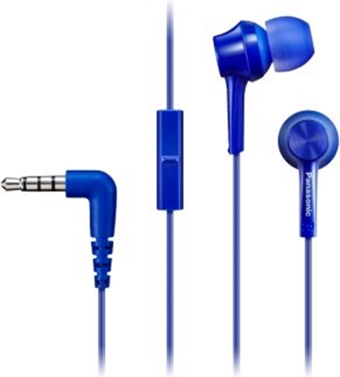 Picture of Panasonic Canal type RP-TCM115E-A Wired, In-ear, Microphone, 3.5 mm, Blue