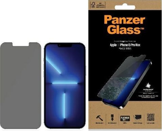 Picture of PanzerGlass Apple, iPhone 13 Mini, Tempered glass, Black, Privacy Screen Protector