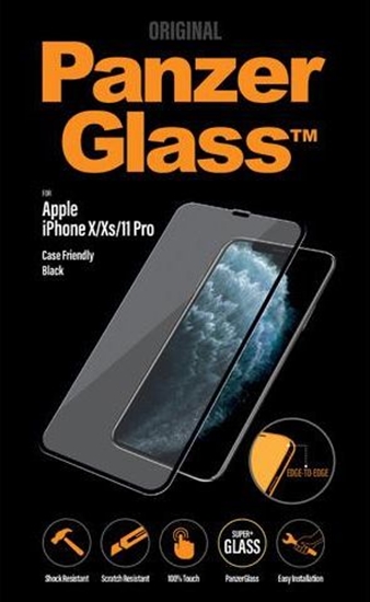 Изображение PanzerGlass Szko hartowane do iPhone X / XS / 11 Pro Case Friendly (2664)