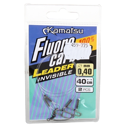 Picture of Pavadiņa Kamatsu SLIM INVISIBLE FLUOROCARBON (2gb) 0.40mm -