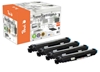Picture of Peach PT1070 toner cartridge 4 pc(s) Compatible Black, Cyan, Magenta, Yellow