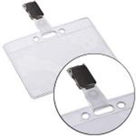 Picture of Personas karte 60x90 horizontāla ar metāla klipsi Europel