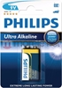 Изображение Philips Ultra Alkaline Battery 6LR61E1B/10
