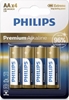 Изображение Philips Premium Alkaline LR6M4B/10 household battery Single-use battery AA