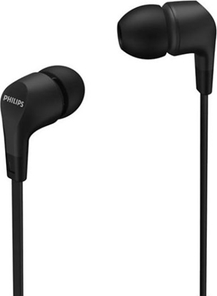 Изображение Philips TAE1105BK/00 headphones/headset Wired In-ear Music Black