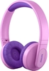 Picture of Philips Kids wireless on-ear headphones TAK4206PK/00, Volume limited <85 dB, App-based parental controls, Light-up ear cups, Pink