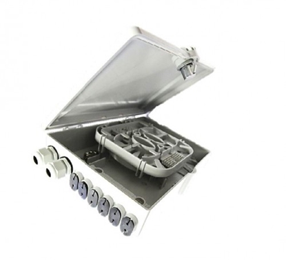 Attēls no Plastmasas sadales kārba optikai 24 šķiedras