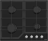 Picture of Gorenje | Hob | GT641KB | Gas on glass | Number of burners/cooking zones 4 | Rotary knobs | Black