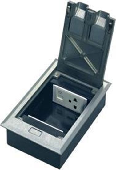 Изображение Alantec Puszka podogowa 2 x 1.5M (45x45) metal, do wylewki betonowej (PP008)