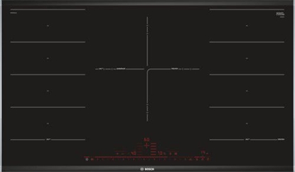 Attēls no Bosch Serie 8 PXV975DC1E hob Black Built-in Zone induction hob 5 zone(s)