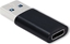 Attēls no Adapter USB Qoltec USB-C - USB Czarny  (50583)