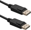 Picture of Kabel Qoltec DisplayPort - DisplayPort 0.5m czarny (50584)