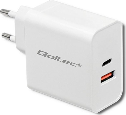 Picture of adowarka Qoltec 1x USB-A 1x USB-C 3 A (51715)