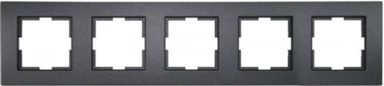 Picture of Rāmis 5-vietīgs melns Karre NOVELLA Viko by Panasonic