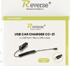 Picture of Reverse CC-21 Universal 2.1A Micro USB Cable 1.2m Car Charger For GPS / Mobile Phone / Tablet