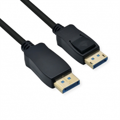 Attēls no ROLINE DisplayPort Cable, v2.0, DP-DP, M/M, black, 1 m