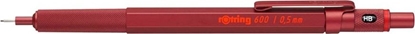 Picture of rotring 600 Mechanical Pencil metallic red 0,5 mm
