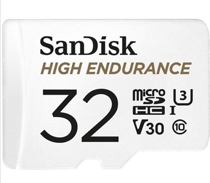 Picture of Sandisk microSDHC 32GB Card + Adapter