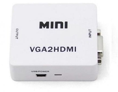 Изображение Savio VGA – HDMI Full HD / 1080p 60Hz Converter/ Adapter
