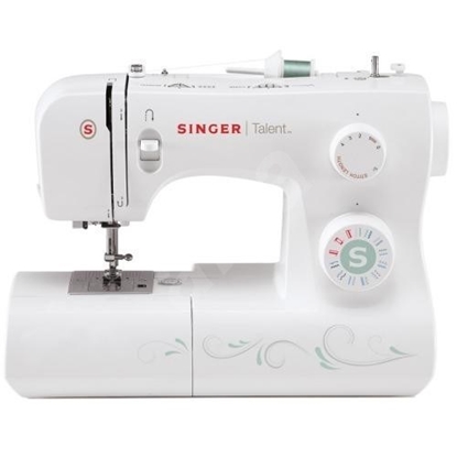 Attēls no Sewing machine | Singer | Talent | SMC 3321 | Number of stitches 21 | Number of buttonholes 1 | White