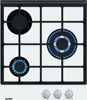 Picture of Simfer | Hob | H4.305.HGSBB | Gas on glass | Number of burners/cooking zones 3 | Rotary knobs | White