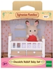 Picture of Sylvanian Families Chocolate Rabbit Baby Set (Baby Bed)