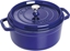 Attēls no Staub Round Cocotte, 24cm cast iron, dark blue
