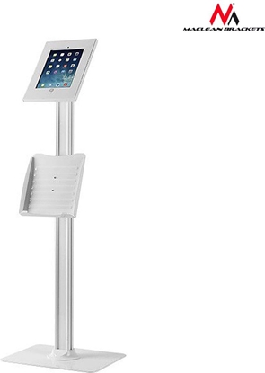 Attēls no Stojak Maclean Stojak podogowy z miejscem na katalogi Biay (MC-724) do iPad 2/ 3/ 4/ oraz IPAD Air/ Air2/9,7" Pro