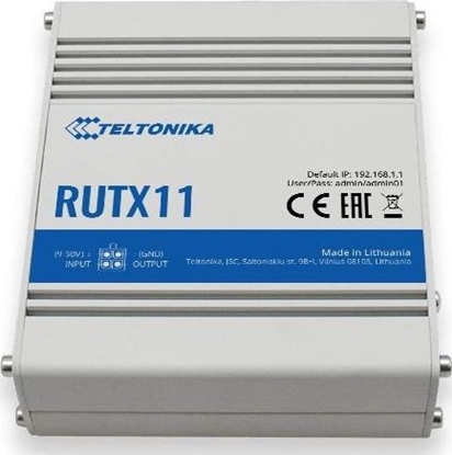 Picture of TELTONIKA IOT ROUTER RUTX11 LTE+ETH+WIFI+BT