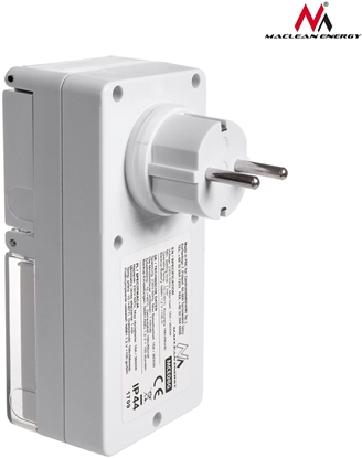 Изображение Maclean Timer cyfrowy zewntrzny Maclean Energy MCE08G 10 programów funkcja losowa 3600 W max 156