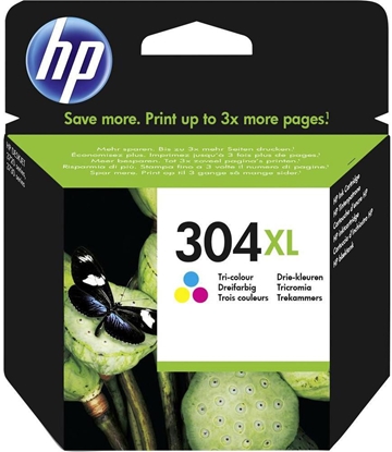 Attēls no Tintes kārtidžs HP 304XL Tri-Color