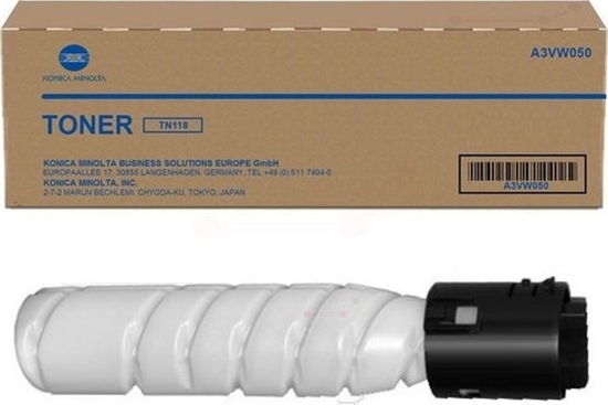 Изображение Toner Konica Minolta TN-118 Black Orygina  (A3VW050)