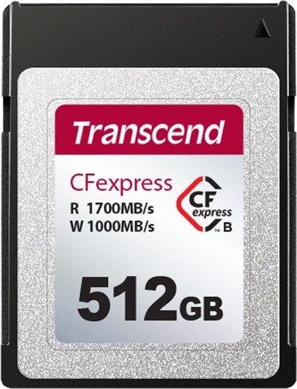 Picture of Transcend CFexpress Card   512GB Typ B               TS512GCFE820