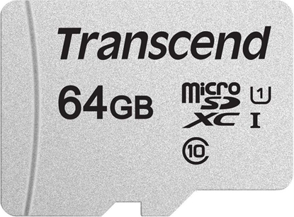 Изображение Transcend microSDXC 300S    64GB Class 10 UHS-I U1