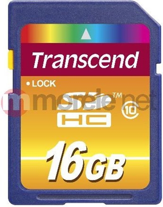 Picture of Transcend SDHC              16GB Class 10