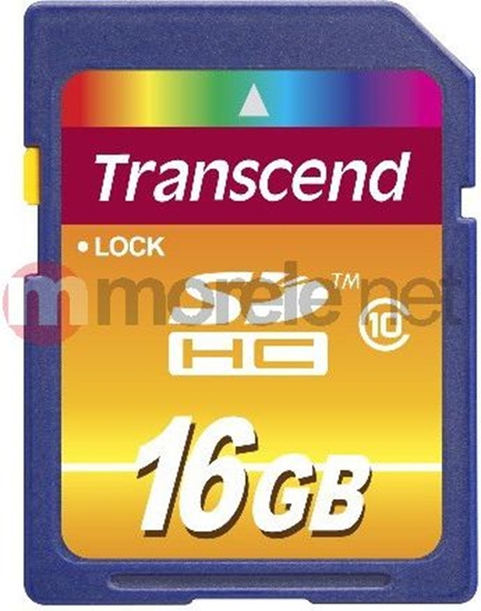 Picture of Transcend SDHC              16GB Class 10