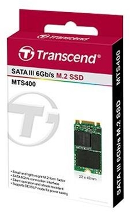 Picture of Dysk SSD Transcend MTS400 32GB M.2 2242 SATA III (TS32GMTS400S)