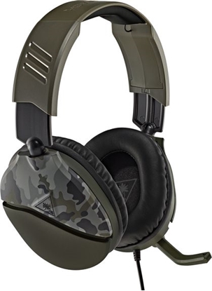 Picture of Turtle Beach Recon 70 Green Camo Gaming Headset - Camo Green