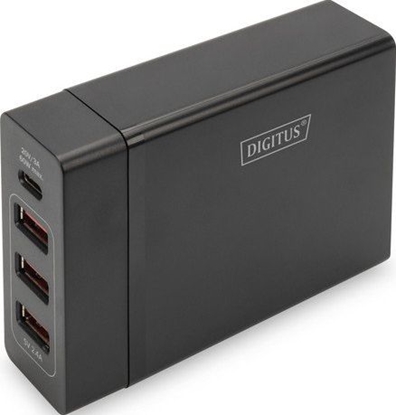 Изображение Digitus 4-Port Universal USB Charging Adapter, USB Type-C?