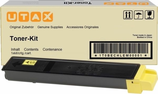 Picture of Toner Utax  CK-8510 Yellow Orygina  (662511016)