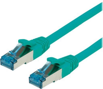 Attēls no Value S/FTP Patch Cord Cat.6A (Class EA), green, 1 m
