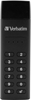 Picture of Verbatim Keypad Secure - USB 3.0 Drive with Password Protection and AES-256 HW encryption to protect your data - 64 GB - Black