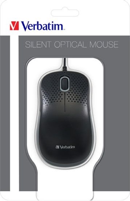 Picture of Verbatim Silent Optical Mouse Black                      49024