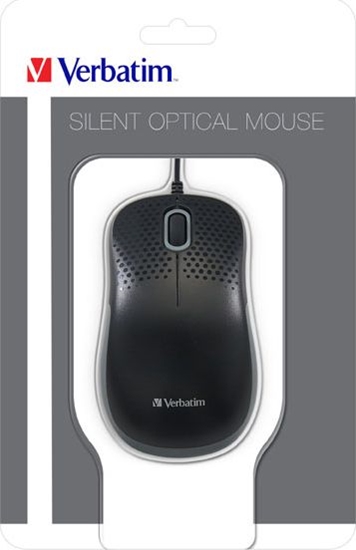 Picture of Verbatim Silent Optical Mouse Black                      49024